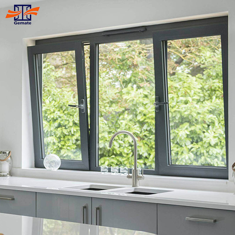 Modern Design Tilt Turn Aluminum Alloy Casement Window Thermal Break ...