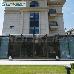 Trade Assurance Personalizado Four Seasons Sunroom Popular Patio exterior recinto con diseño retráctil Cubierta de aluminio <span class=keywords><strong>para</strong></span> patio - Product Image 3