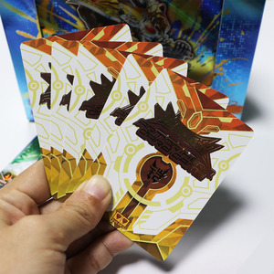 Bộ sưu tập thẻ bài có logo tùy chỉnh, in hologram, thẻ bài giao dịch với logo thêu, thẻ bài giấy ép kim - Product Image 3