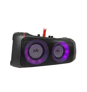 Preço barato karaoke alto-falante tss super bass woofer bt 5.0 levou 8 polegada partybox alto-falante trole home theater sistema de som alto-falante