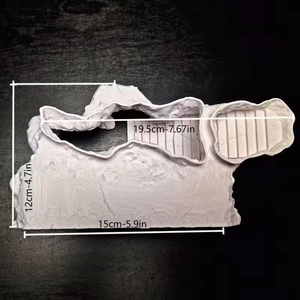 Tunnel Naturale per Pesci, Grotta a Colonna Romana, Paesaggio a Tema Grotta per Acquario, Nascondiglio per Pesci - Product Image 2