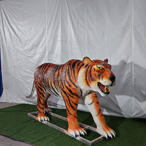Modèle d'animal <span class=keywords><strong>tigre</strong></span> animatronique réaliste grandeur nature pour la décoration des zoos et des parcs - Product Image 3