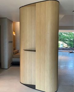 Panneau mural décoratif en arc intérieur, panneau mural décoratif en arc personnalisé pour la maison, panneau mural en placage de bois de haute qualité - Product Image 3