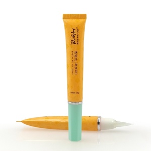 Tube cosmétique et médical vide souple personnalisé OEM en gros avec bouchon-pompe coloré pour crème nettoyante visage et contour des yeux inclus - Product Image 5
