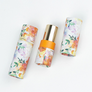 Handmade Cosmetic gift box Manufacture paper lip balm tube