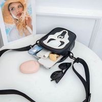 Sacs personnalisés pour Halloween petit sac à main en cuir PU pour dames sacs à bandoulière noirs crâne d'horreur unisexe