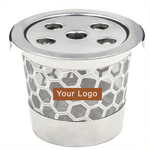 Ensemble de tasses à café réutilisables en acier inoxydable pour machine à café Keurig, technologie Multistream, design rechargeable, utilisation au bureau, ajoutez votre propre logo KF - Product Image 1