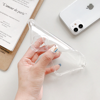 Coque transparente en TPU de haute qualité pour Iphones 15 Coque arrière transparente antichoc pour Iphone 7 7S 8 8S X XR 11 12 13 14 15 pro