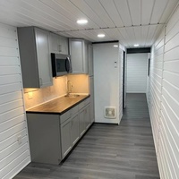 Casa Prefabricada Modular de Doble Planta Personalizada con Ventanas de Piso a Techo y Paneles de Aislamiento Térmico para Alojamiento, Hotel o Residencia