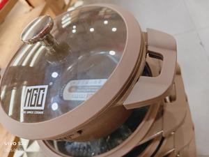 MGCユニークアイテム高級品質6個入りスープポット調理器具セット、ノンスティックセラミックコーティング、シリコンリム付きガラス蓋 - Product Image 2