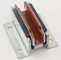 Pièces d'ascenseur : Douille de guidage en acier Kone 9mm 10mm 16mm pour rail de guidage de contrepoids, pour usage hôtelier