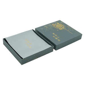 <span class=keywords><strong>2025</strong></span> phổ biến sang trọng cứng nhắc bao bì các tông hộp màu xanh có thể tháo rời nắp hộp quà tặng - Product Image 2