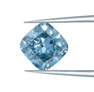 Cojín color Diamante Azul color EX corte laboratorio cultivado diamante CVD precio al por mayor CVD laboratorio diamante con certificación <span class=keywords><strong>GEMID</strong></span> - Product Image 1