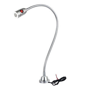 NHM, оптовая продажа, 1 Вт, 3 Вт, 5 Вт, фрезерный станок с ЧПУ, 24 В, 220 В, гусиная шея, настраиваемые Светодиодные рабочие фонари - Product Image 1