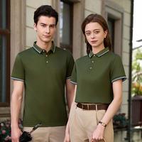 Poloshirt Met Korte Mouwen En Print Borduurwerk Groothandel Effen Golf Polo T-Shirts Custom Poloshirts Voor Heren