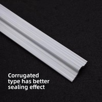 Tira de Sellado Autoadhesiva para Ventanas Corredizas, a Prueba de Viento, Polvo, Insectos, Olores, Sonido y Calor, Aislante Acústica y Térmica para Puertas y Ventanas