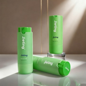 Customize 25ml 45 ml Replaceable Twist up Plastic Colorful Airless <b>Pump</b> <b>Bottle</b> With Green Yellow Pink Colors - Product Image 1