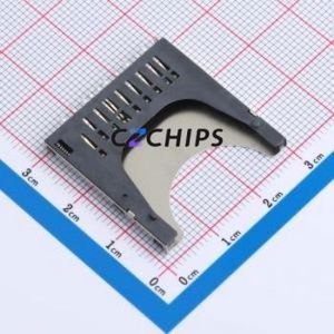 BX-SD-2.9HY SD Card / Memory Card Connector SMD Connector Self-Return Type Standard SD Card Card Holder 1.8mm - Product Image 2