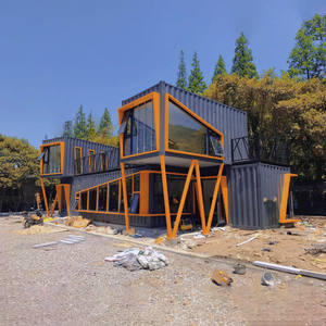 40-Fuß-Containerhaus, 2-stöckiges Containerhaus, L-förmiges Tiny Home mit Bad und Küche - Product Image 6