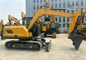 Nouvelle mini-excavatrice sur chenilles hydraulique XE75GA de marque chinoise de premier plan, avec godet standard de 0,33 m³. - Product Image 4