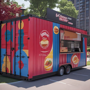 Contenedor de Diseño Contemporáneo, Resistente y Duradero, para Kiosco, Almacenamiento de Jugos, Barra de Envíos, Cafetería con Cocina - Product Image 1