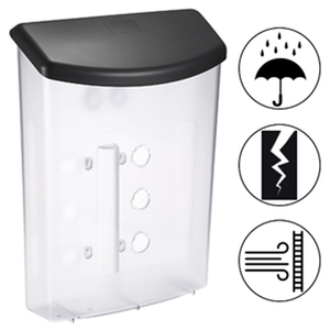 Boîte à brochures immobilières extérieure moderne, en plastique résistant <span class=keywords><strong>aux</strong></span> intempéries, à fixer au mur, porte-brochures et boîte <span class=keywords><strong>aux</strong></span> <span class=keywords><strong>lettres</strong></span> - Product Image 1