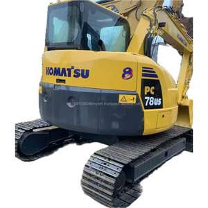 เครื่องขุดมี PC78 PC78US-6NO ขนาดเล็ก Komatsu PC220 PC56 7Ton มือสองจากญี่ปุ่น8Ton รถขุด Komatsu - Product Image 1