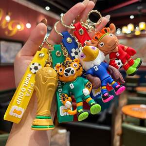 <span class=keywords><strong>2026</strong></span>年ワールドプロモーションギフト用カスタムプラスチックキーホルダー、漫画3D <span class=keywords><strong>PVC</strong></span>アニメワールドボールキーホルダー - Product Image 1