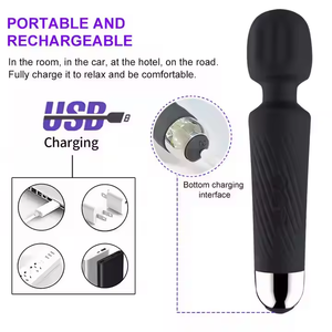 Vibrador AV Wand, Juguetes Sexuales, Estimulador de Clítoris, Masajeador de Punto G, Vibración de Silicona, Vibrador para Mujeres Adultas - Product Image 3