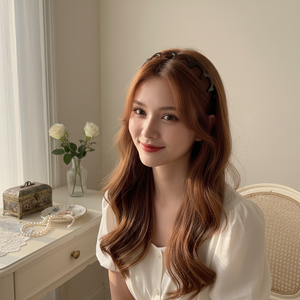 Vendita calda accessori per capelli Vintage di tendenza per le donne carino perla nodo fiocco per la decorazione dei capelli per le ragazze - Product Image 3