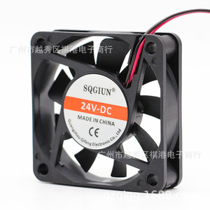 Ventilateur de refroidissement DC Sqgiun 6015 60x60x15mm 24V pour la dissipation de chaleur des machines - Product Image 2