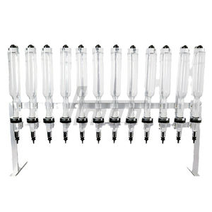 Dispensador de Perfume Cosmético de Pared de Una Sola Fila y 12 Cabezales para Frascos de Vidrio/Plástico/Latas, Garantía de 1 Año, Viales de 375 ml, Alta Precisión 1 - Product Image 3