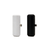 Nouveauté 2026 Chargeur d'urgence jetable, batterie externe à usage unique 1200mAh avec Type-C, mini batterie externe à usage unique