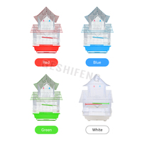 40*33*54cm Cage pour oiseaux Perruche Finch Cages pour oiseaux en métal Maison