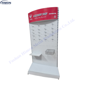 Cửa hàng bán lẻ thương mại với Giỏ móc treo tùy chỉnh thiết kế kim loại cửa hàng PEG bảng kệ trưng bày - Product Image 3