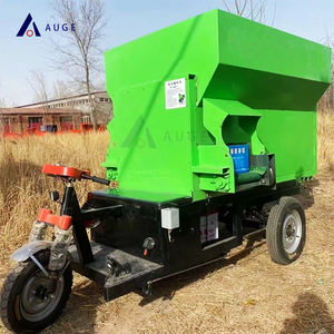 Tricycle à moteur diesel Épandeur de fourrage économique Moulin Machine Épandeur d'alimentation à trois roues Tricycle <span class=keywords><strong>Distributeur</strong></span> d'aliments pour bétail - Product Image 5