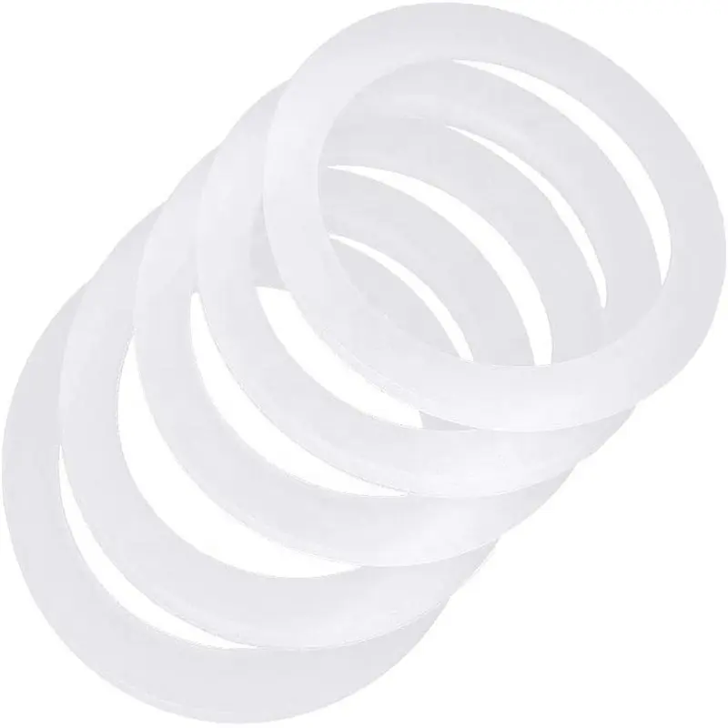 Behälter weiß durchscheinende Silikon kautschuks topfen O-Ringe flexible Hochtemperatur-Anti-Aging
