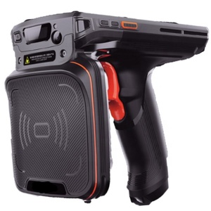 860-928MHz <span class=keywords><strong>Android</strong></span> 9 2G + 16G PDA de mano UHF RFID <span class=keywords><strong>Reader</strong></span> 18000-6C Protocolo UHF Escáner de mano Código de barras para gestión de almacenes - Product Image 1