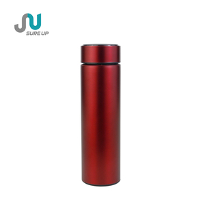 Bouteille d'eau intelligente en acier inoxydable personnalisable de 0,5 L avec isolation thermique de 24 heures, gourde de bureau portable, <span class=keywords><strong>thermos</strong></span> numérique - Product Image 2