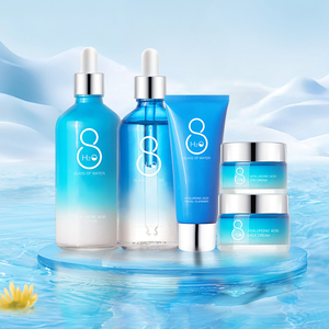AESTHTANY Acide Hyaluronique, Ensemble de Soins de la Peau Luxueux Végan de 6 Pièces : Nettoyant Visage, Tonique, Sérum, Crème Contour des Yeux Hydratants - Product Image 6