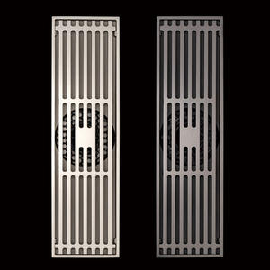 Desagüe de Piso Rectangular para Baño, de Acero Inoxidable 304, de 24 Pulgadas, Moderno, Negro Mate, <span class=keywords><strong>Lineal</strong></span>, de Alta Calidad - Product Image 6