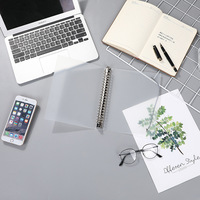 Organisateur de documents minimaliste de style nouveau, en PP mat épaissi, imprimé UV, avec clip, rechargeable, résistant à l'humidité