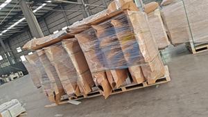 Accessoires pour remorque de camion 68 pouces de haut x 80 pouces de large, barre anti-choc pour semi-remorque avec 2 supports de chaîne et plateau complet - Product Image 2