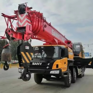 Grue de levage mobile hydraulique tout-terrain Sany d'occasion certifiée 90 tonnes avec moteur et hauteur de levage optimisée - Product Image 1