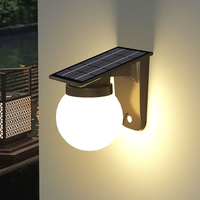 2025 lumière solaire élevée de mur de l'ABS LED de lux 2W l'intense luminosité IP65 imperméabilisent les lumières solaires de jardin