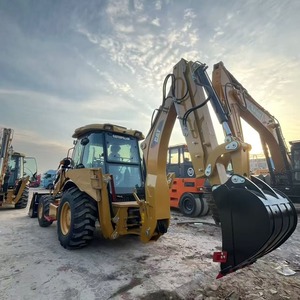 Retroexcavadora multifunción Mini Cat 420F, excavadora frontal para construcción y movimiento de tierras, en stock. - Product Image 6