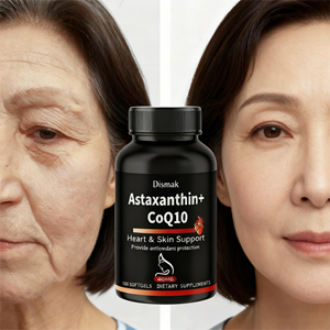 <span class=keywords><strong>Capsule</strong></span> di Coenzima Q10 e Astaxantina con Vitamina E, Integratore per la Salute del Cuore, Energia, Antiossidante e Supporto Immunitario, 60 <span class=keywords><strong>Capsule</strong></span> - Product Image 1