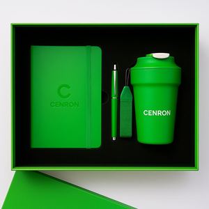 Juego de Regalo Ecológico y Reutilizable: Taza, Diario y Bolígrafo para Promociones Sostenibles - Product Image 2