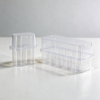 Boîte d'emballage en plastique PP de 3/5/7/10 ml en gros, flacon de stockage de peptides, étui transparent pour poudre lyophilisée, conteneur pour soins de la peau