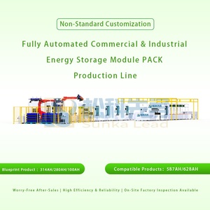 <b>Robot</b> Semi-Automatic Loading Prismatic Lithium Battery Modules PACK Line for Industrial <b>Commercial</b> Energy Storage 8-10PPM - Product Image 5